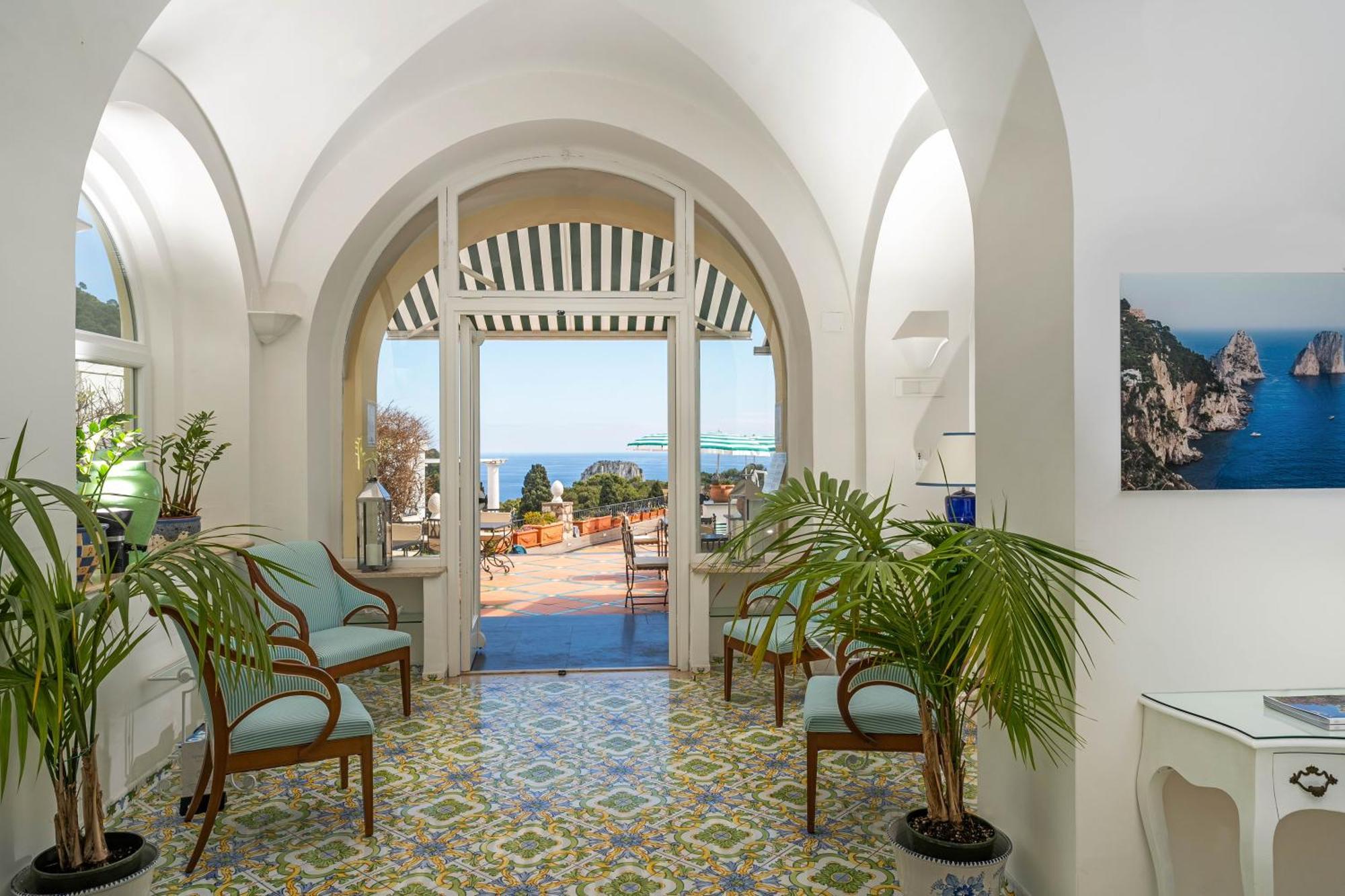 Hotel Sina Flora Capri Exterior foto