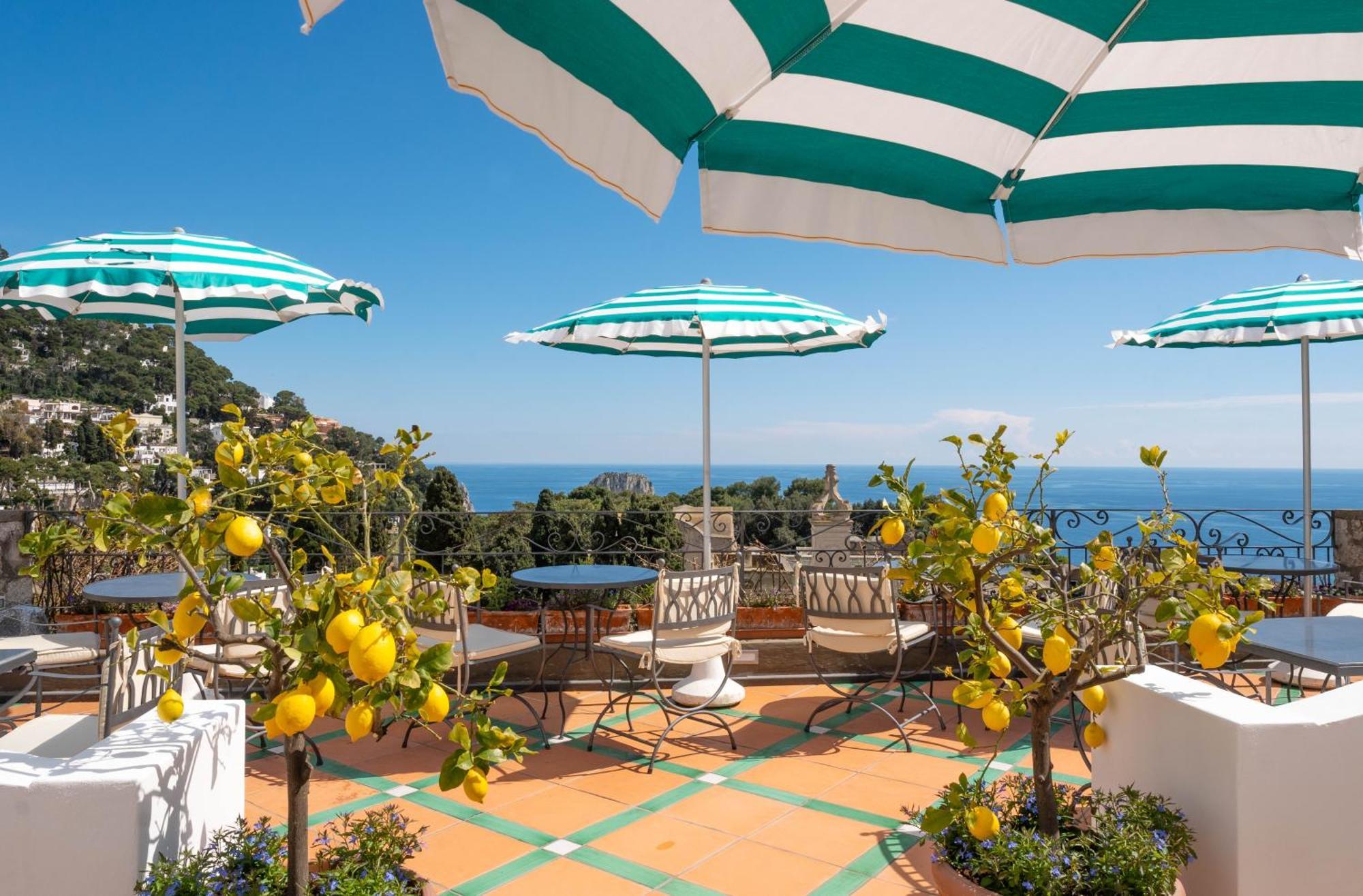 Hotel Sina Flora Capri Exterior foto